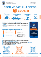 Агитационный материал по уплате имущественных налогов физическими лицами